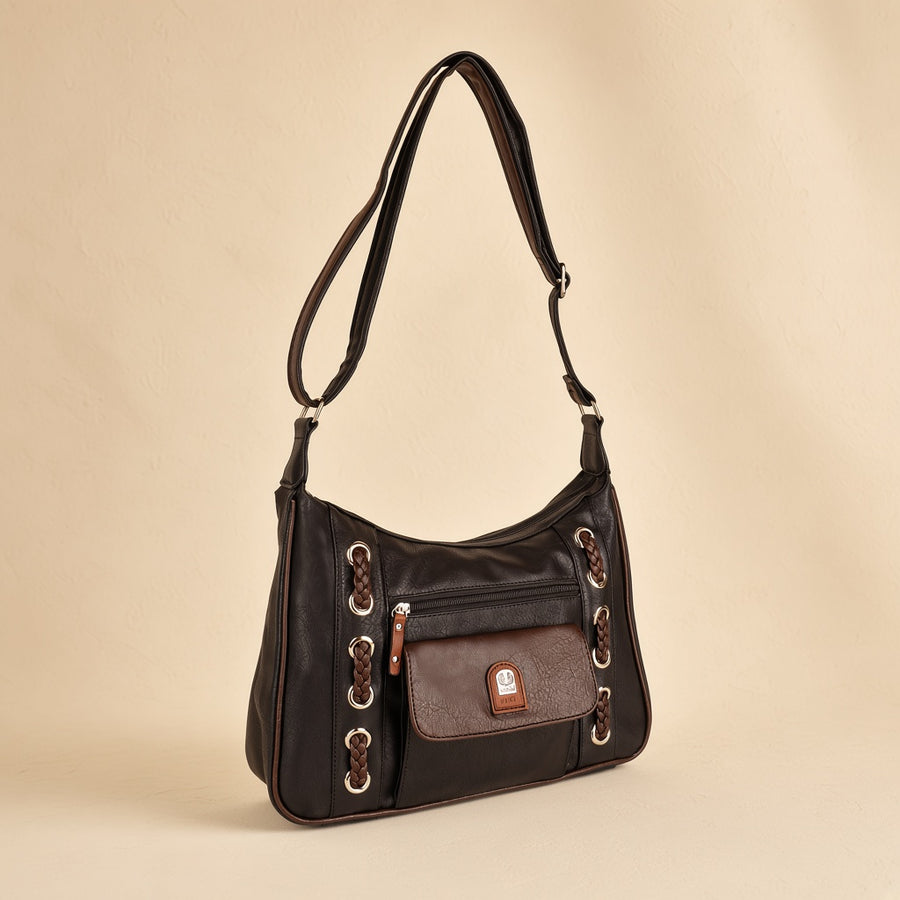 Luna Eyelet Hobo — Cuovelle studio shot