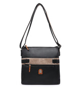 Foglio Crossbody in Black