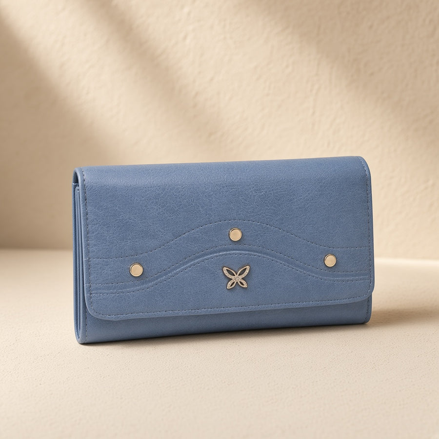 Farfalla Trifold Purse — Cuovelle studio shot