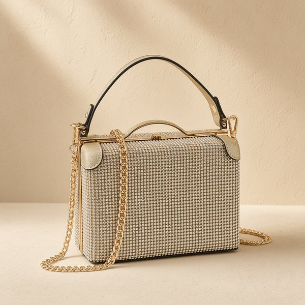 Luce Box Clutch — Cuovelle studio shot