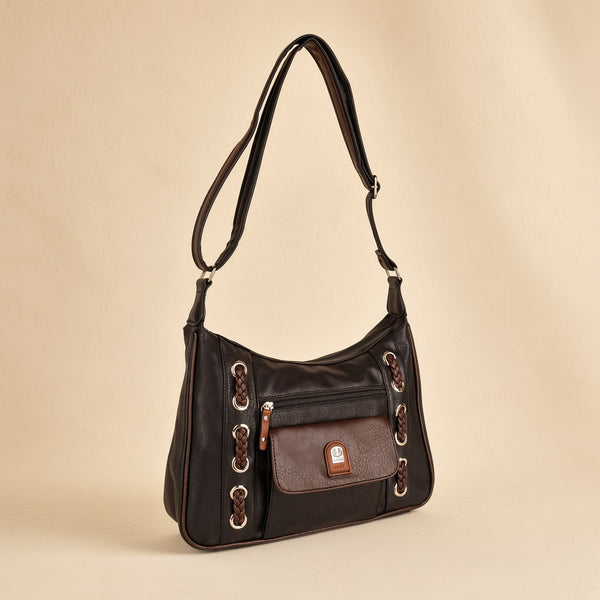 Luna Eyelet Hobo — Cuovelle studio shot