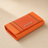 Riga Trifold Purse — Cuovelle studio shot